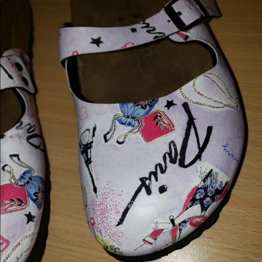 Birkis Birkenstock Paris Mule Clogs Shoes 11 - Picture 5 of 9
